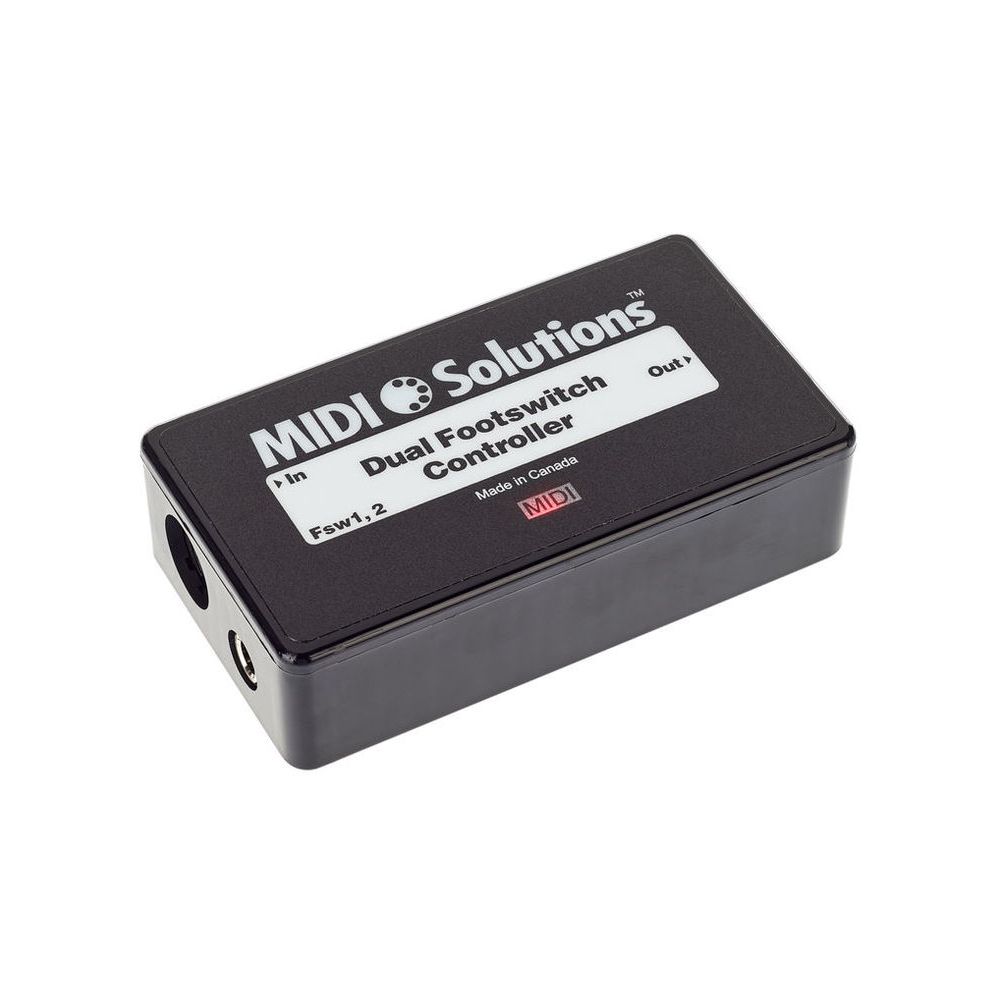 MIDI Solutions Dual Footswitch Controller – Thomann Ireland