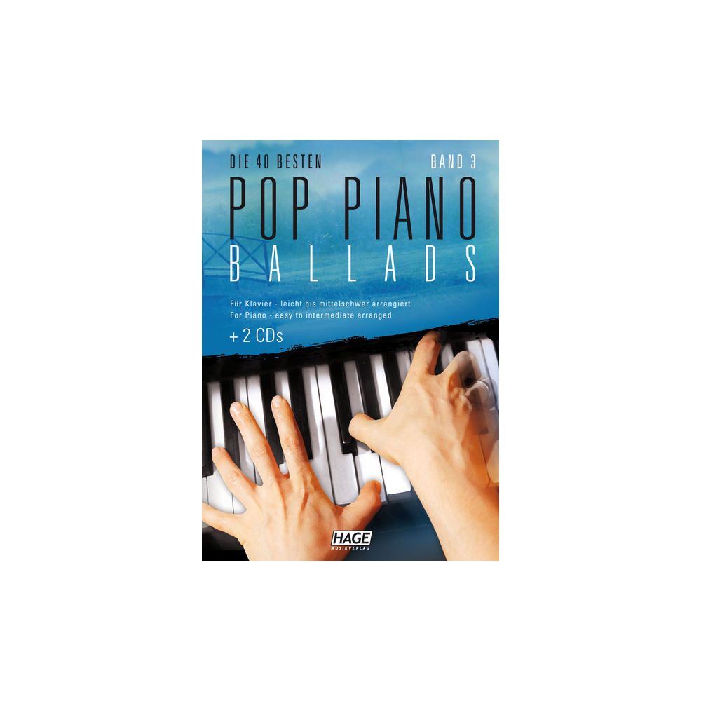 Hage Musikverlag Pop Piano Ballads 3 – Thomann Ireland