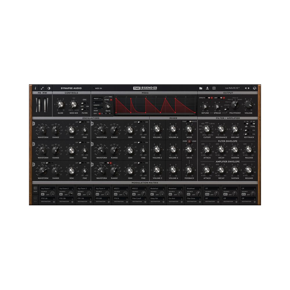 Synapse Audio The Legend HZ – Thomann Ireland