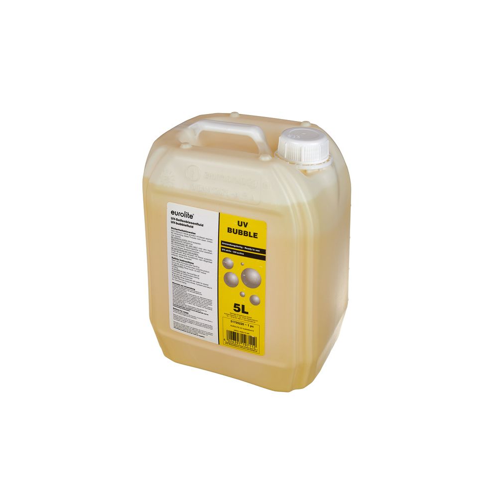 Eurolite UV Bubble Fluid 5l yellow – Thomann Ireland