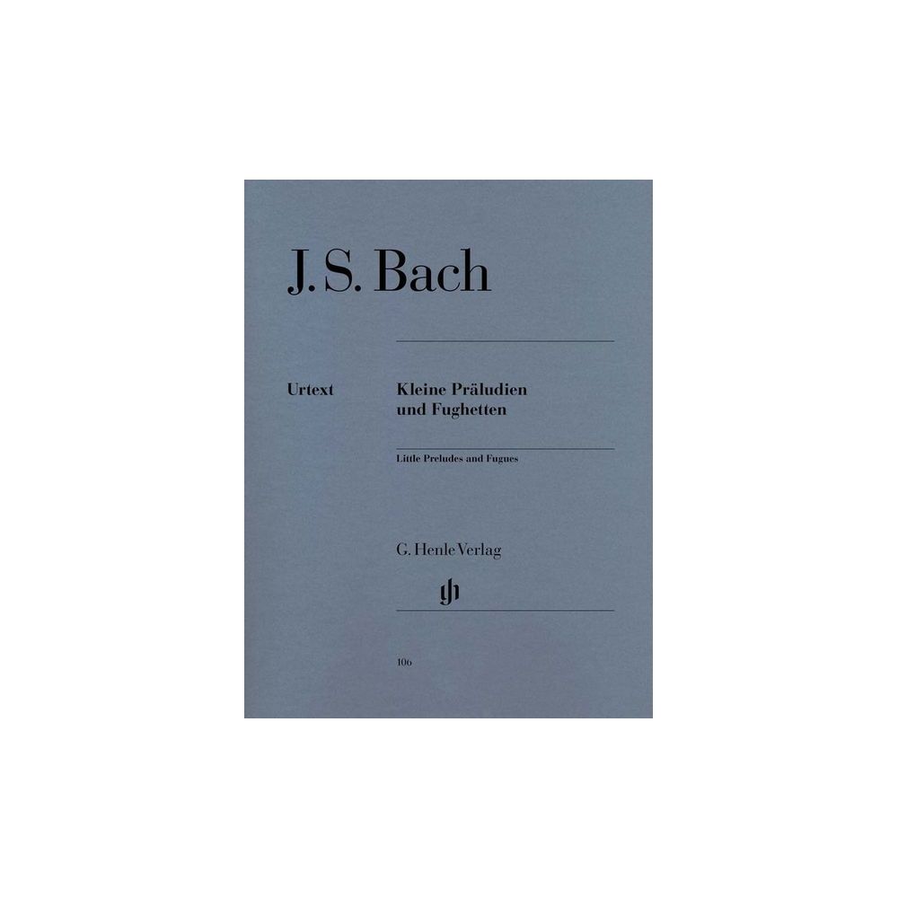 Henle Verlag Bach Präludien & Fughetten – Thomann Ireland