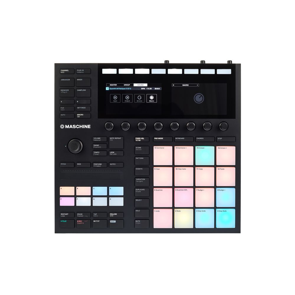 Native Instruments Maschine MK3 Black ISO Bundle – Thomann Ireland
