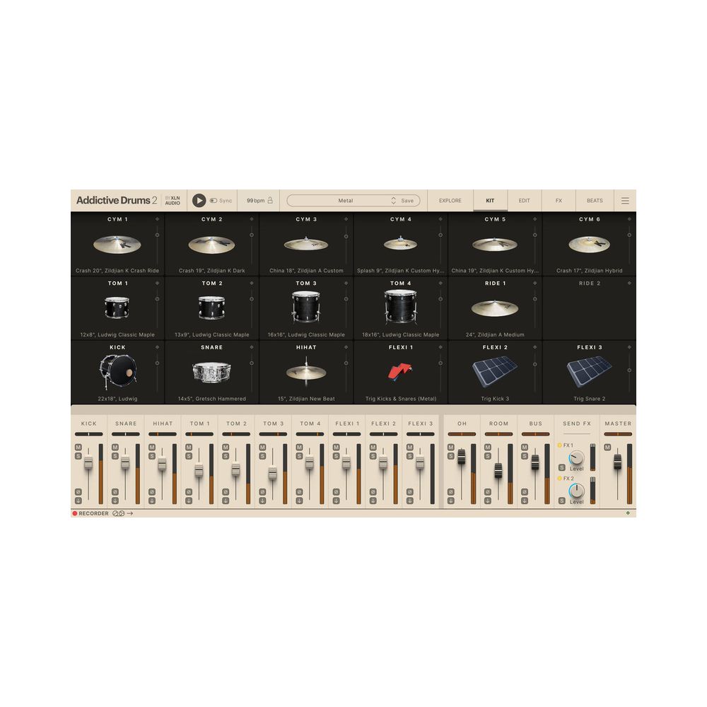 XLN Audio AD 2 Metal & Heavy Collection – Thomann Ireland