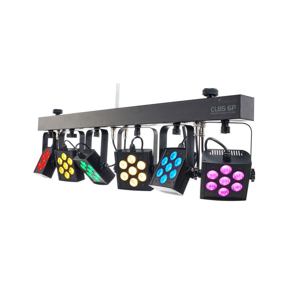 Stairville CLB5 6P RGB WW Compact LED Bar – Thomann Ireland