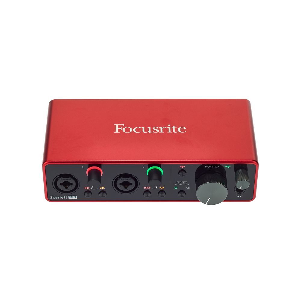 Focusrite Scarlett 2i2 3rd Headphone Bdl – Thomann Ireland