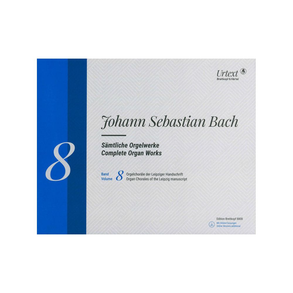 Breitkopf & Härtel Bach Sämtliche Orgelwerke – Thomann Ireland