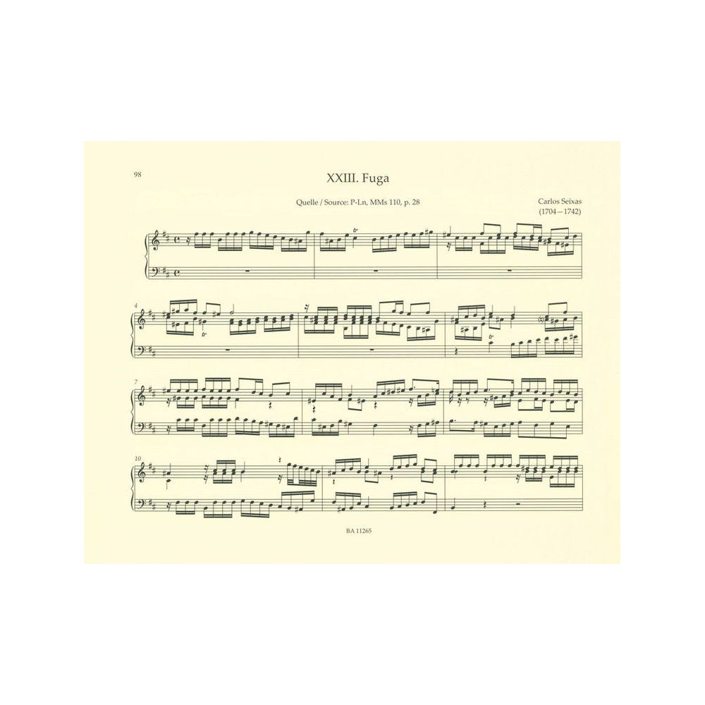 Bärenreiter Portugiesische Orgelmusik – Thomann Ireland