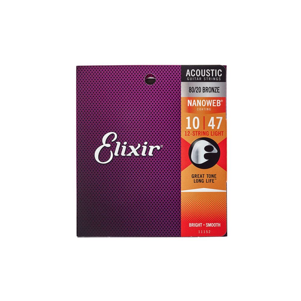 Elixir Nanoweb Light 12 Str. Acoustic – Thomann Ireland