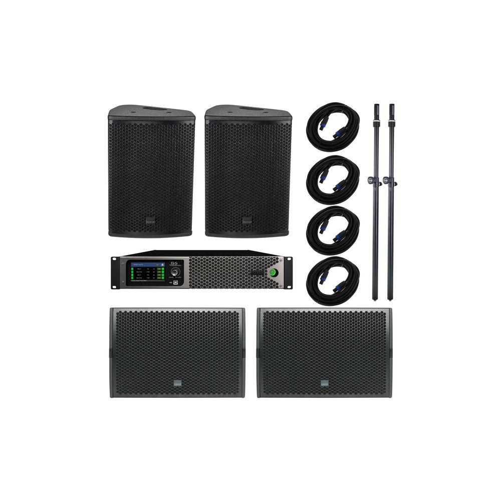 Seeburg Acoustic Line X4/G Sub 1501 Amp Bundle – Thomann Ireland