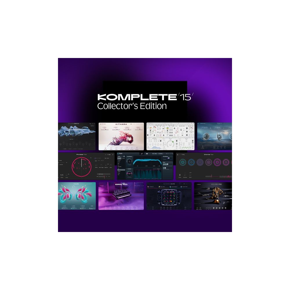 Native Instruments Komplete 15 Collector's Edit. – Thomann Ireland