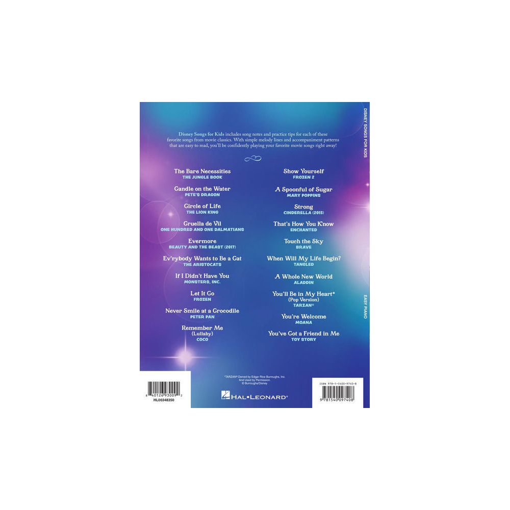 Hal Leonard Disney Songs for Kids Piano – Thomann Ireland
