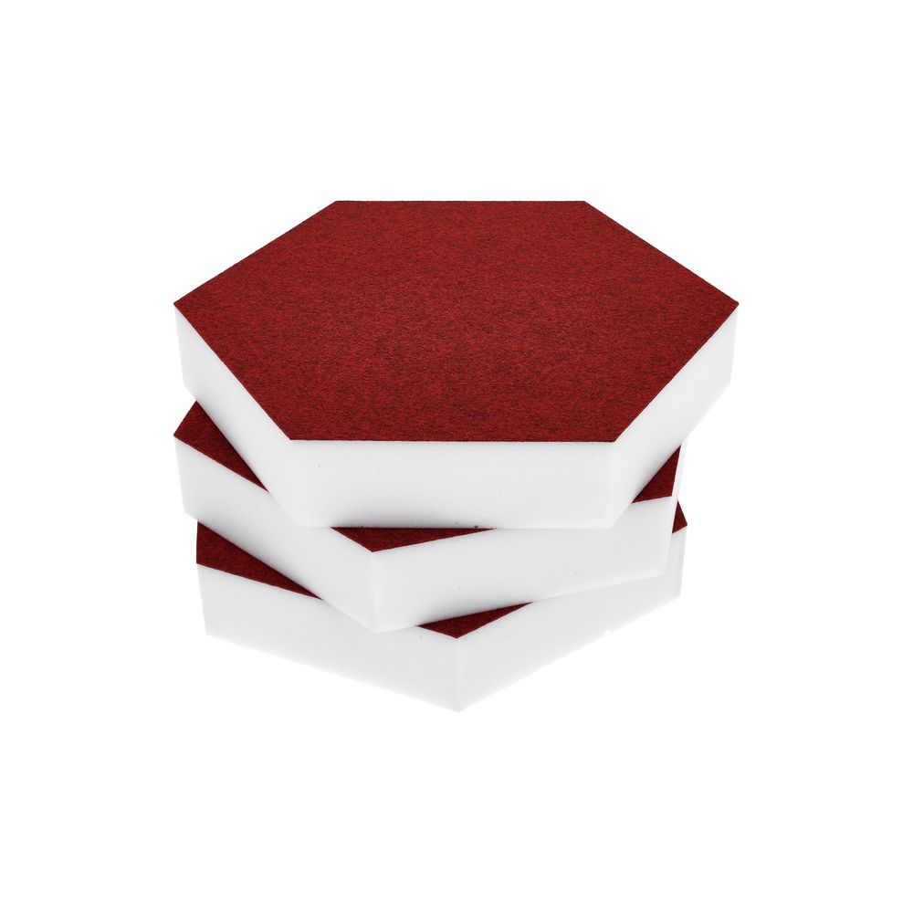 t.akustik Hexagon Melamine Bordeaux 50 – Thomann Ireland