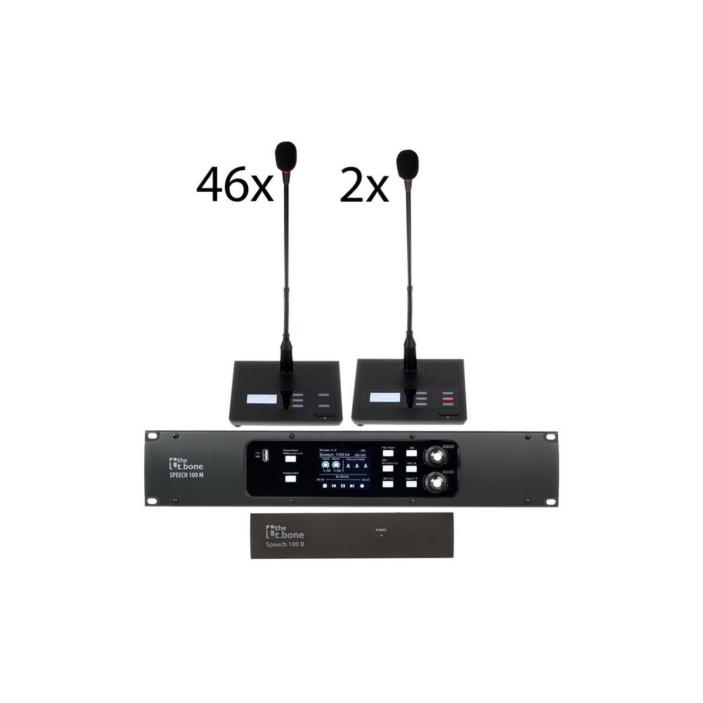 the t.bone Speech 100 M+B 46+2 Bundle – Thomann Ireland