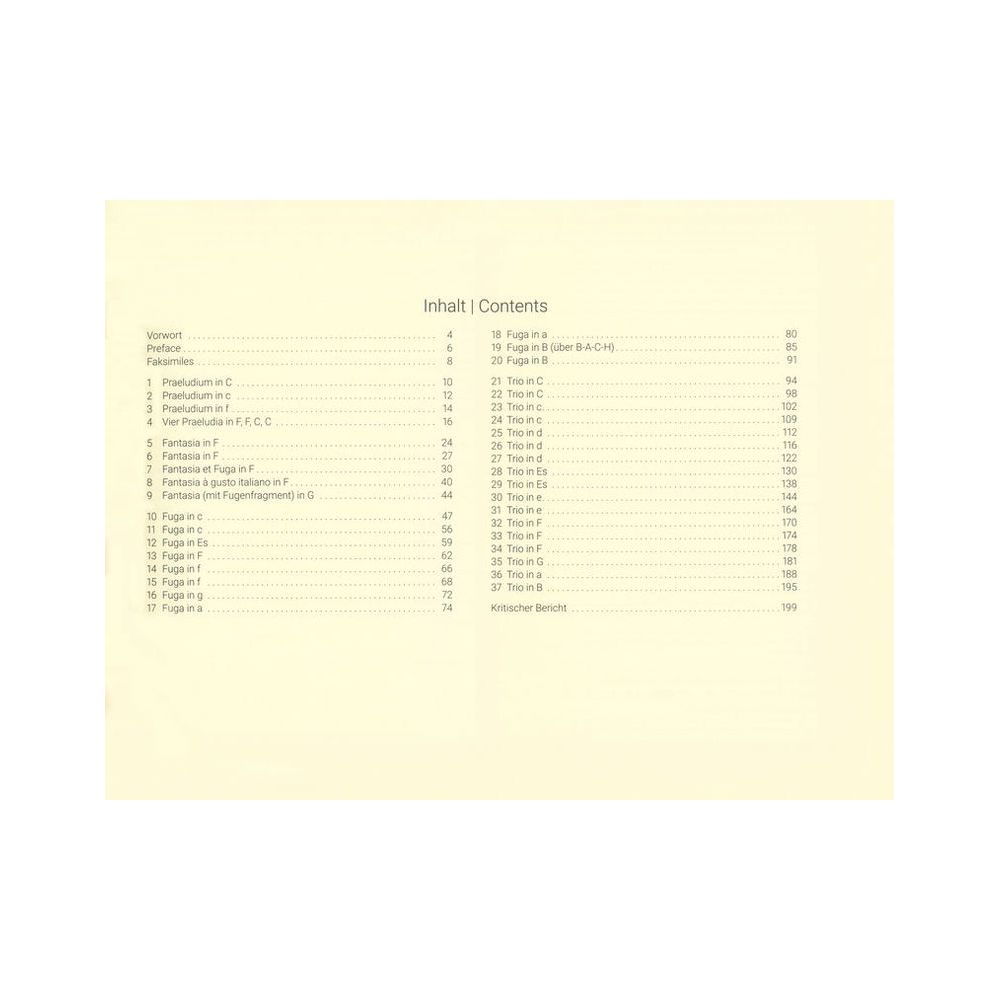 Breitkopf & Härtel Krebs Orgelwerke II – Thomann Ireland