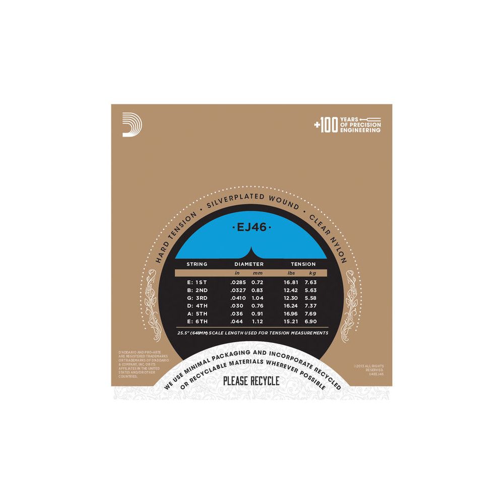 Daddario EJ46 – Thomann Ireland
