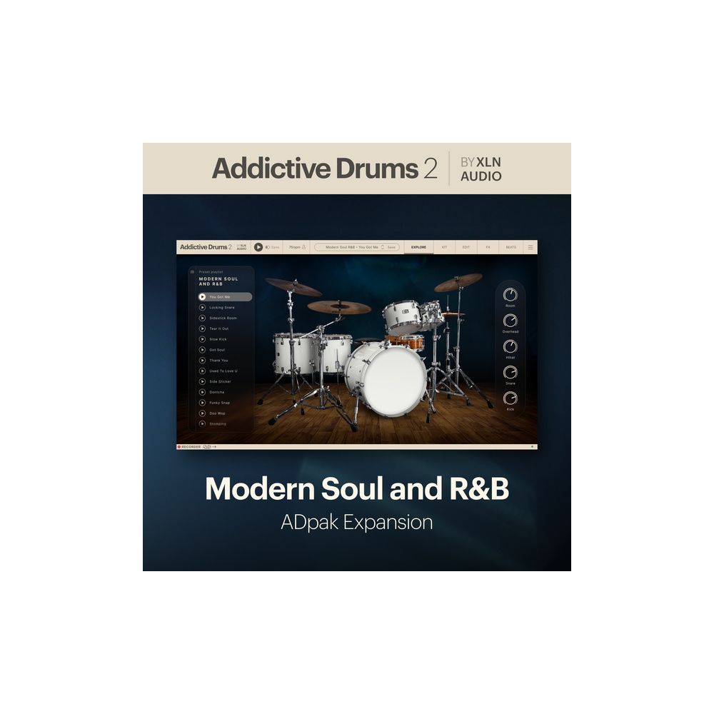 XLN Audio AD 2 Modern Soul And R&B – Thomann Ireland
