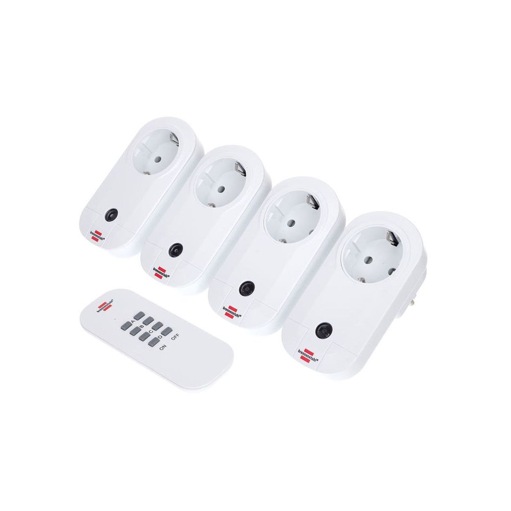 Brennenstuhl RC Switch Sockets Set of 4 – Thomann Ireland