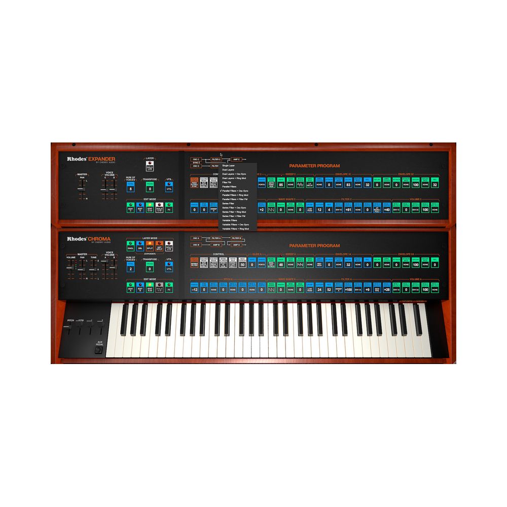 Cherry Audio Rhodes Chroma by Cherry Audio – Thomann Ireland