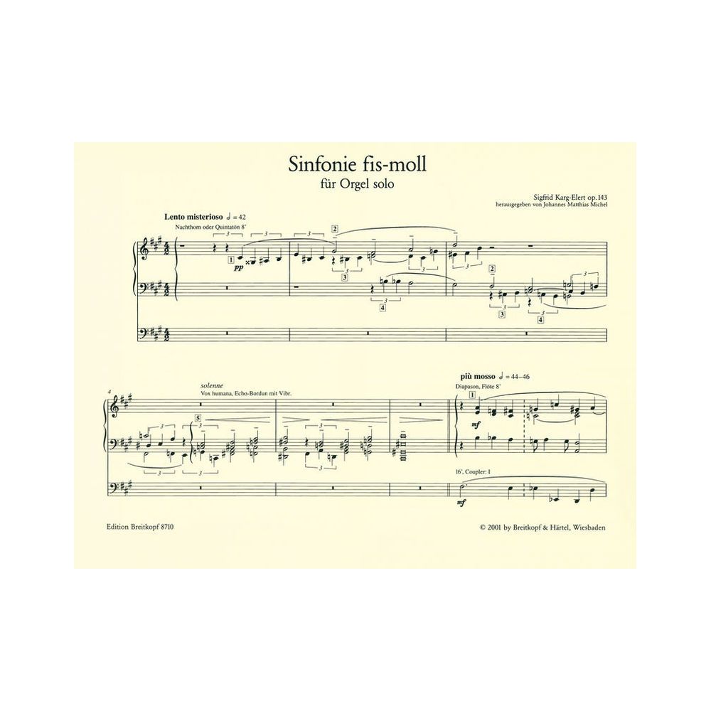 Breitkopf & Härtel Karg