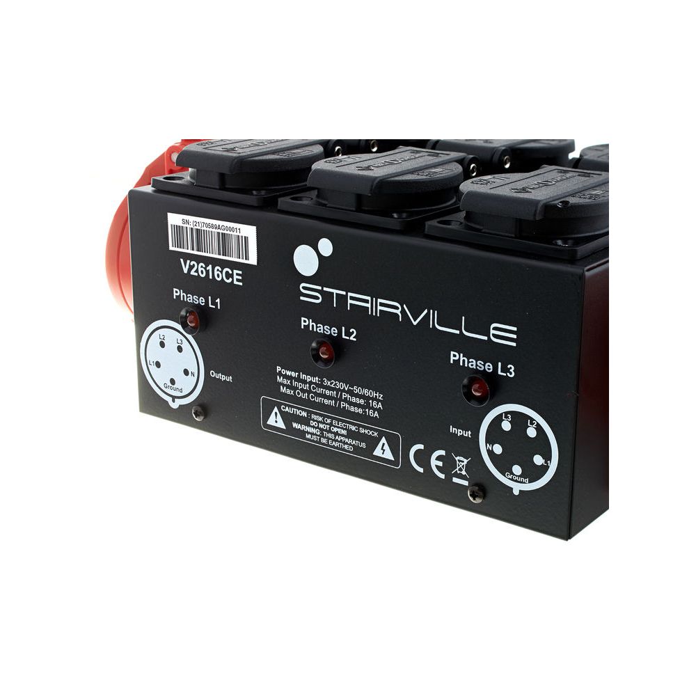 Stairville V2616BE CE CEE Split Box – Thomann Ireland