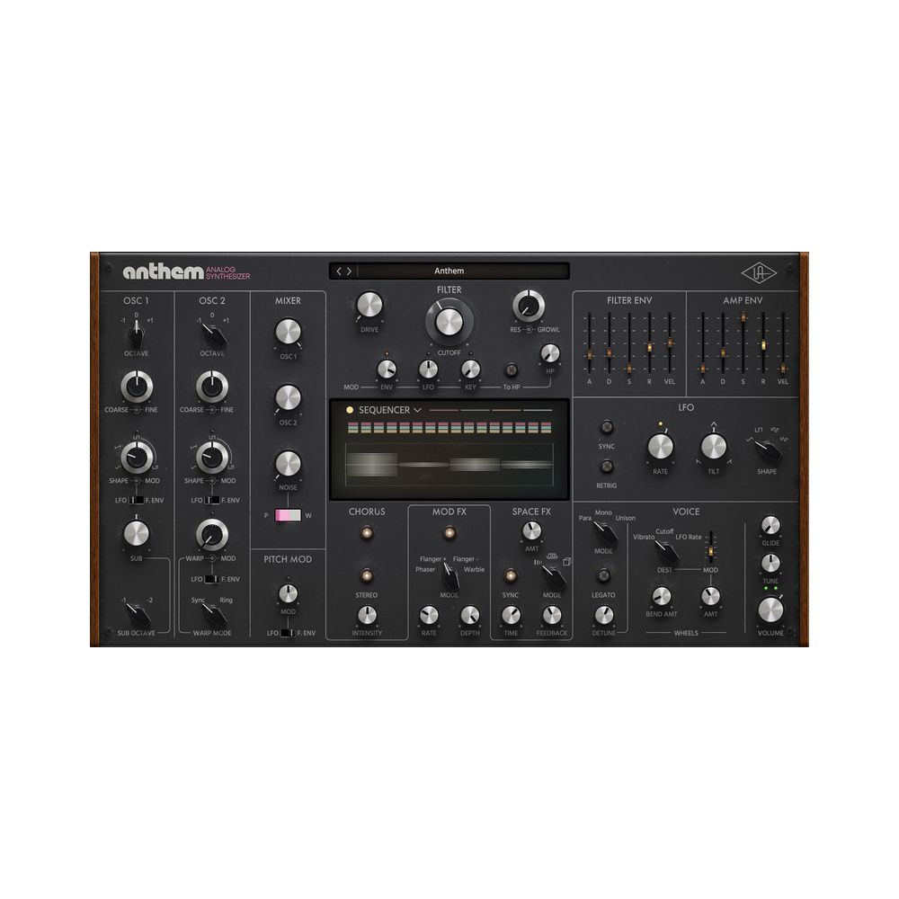 Universal Audio Anthem Analog Synthesizer – Thomann Ireland