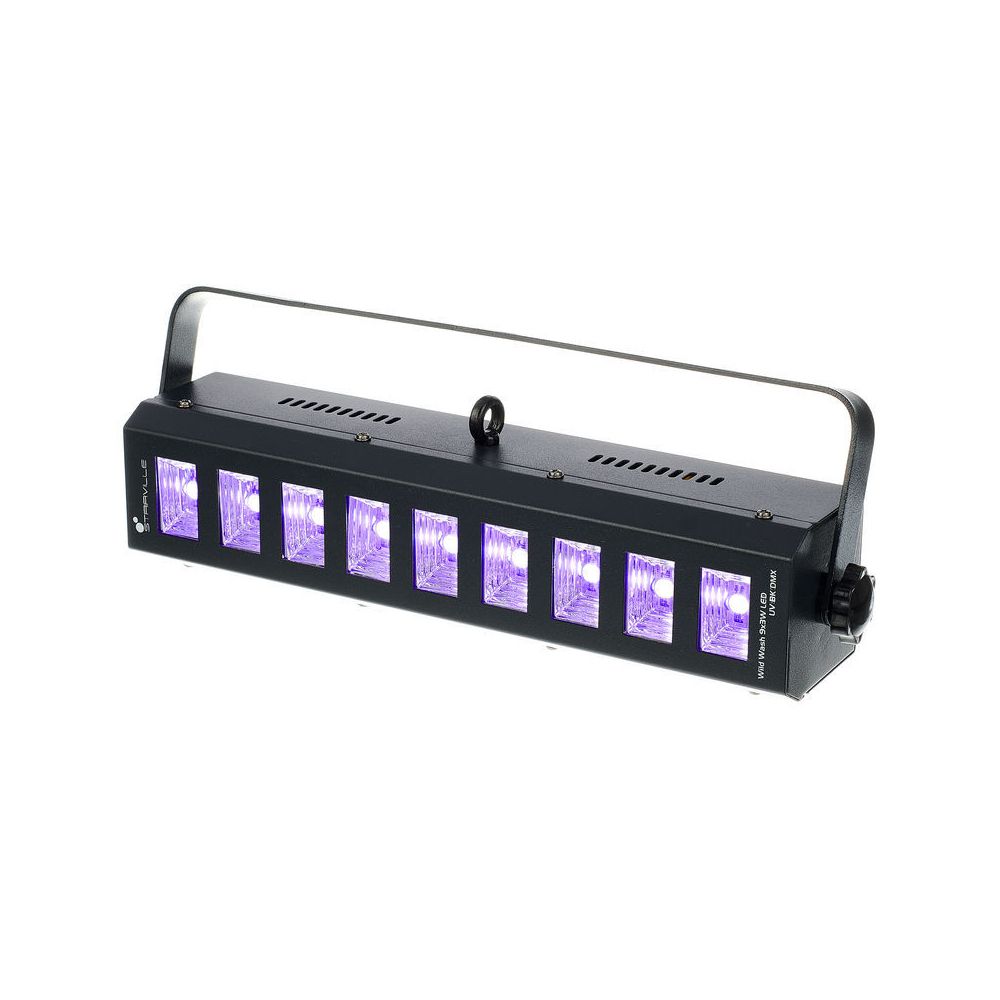 Stairville Wild Wash 9x3W LED UV BK DMX – Thomann Ireland