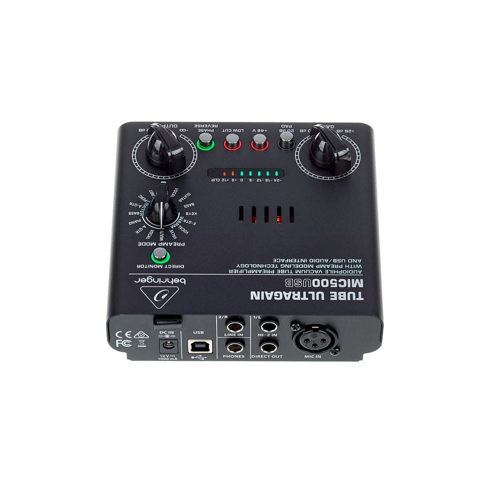 Behringer MIC500USB Tube Ultragain – Thomann Ireland