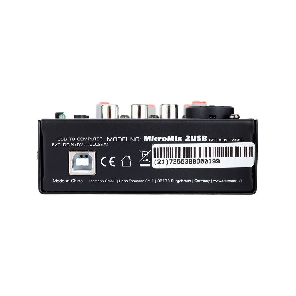 the t.mix MicroMix 2 USB Bundle – Thomann Ireland