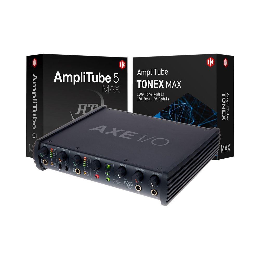 IK Multimedia AXE I/O+AmpliTube5+Tonex MAX – Thomann Ireland