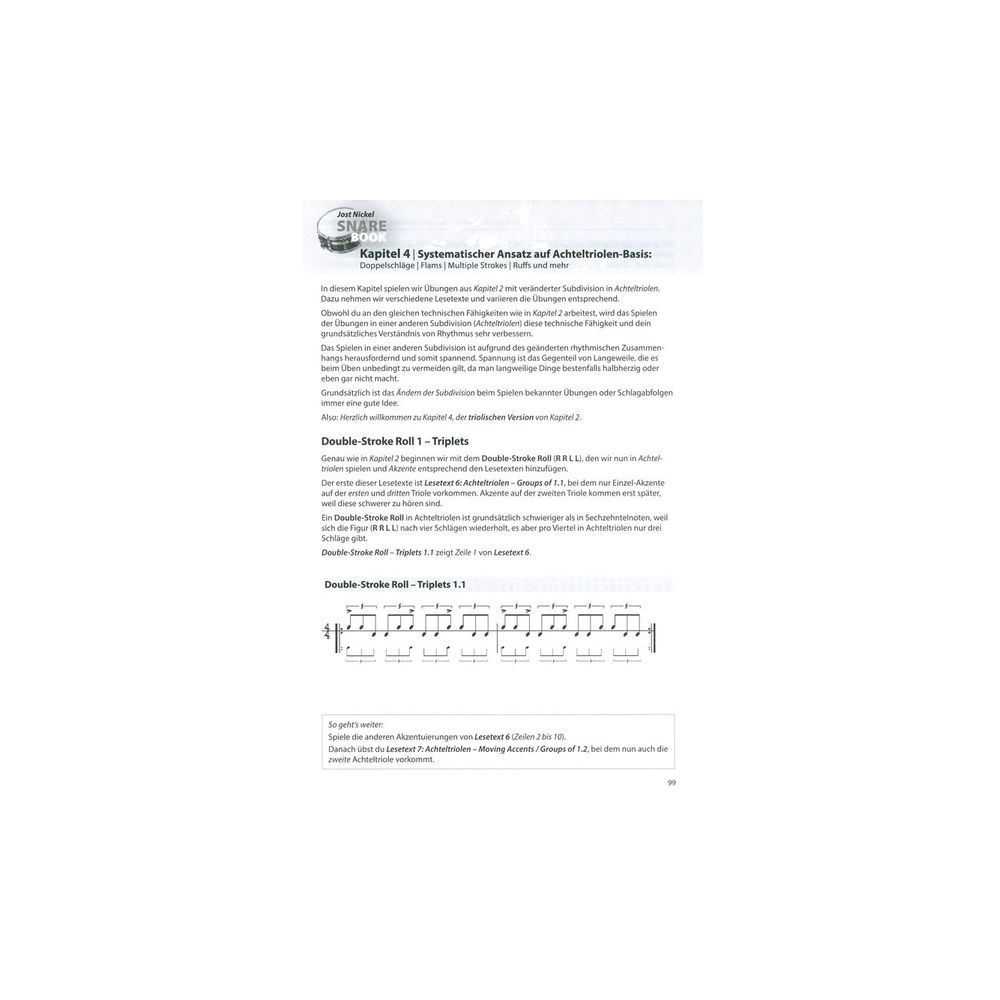 Alfred Music Publishing Jost Nickel Snare Book German – Thomann Ireland