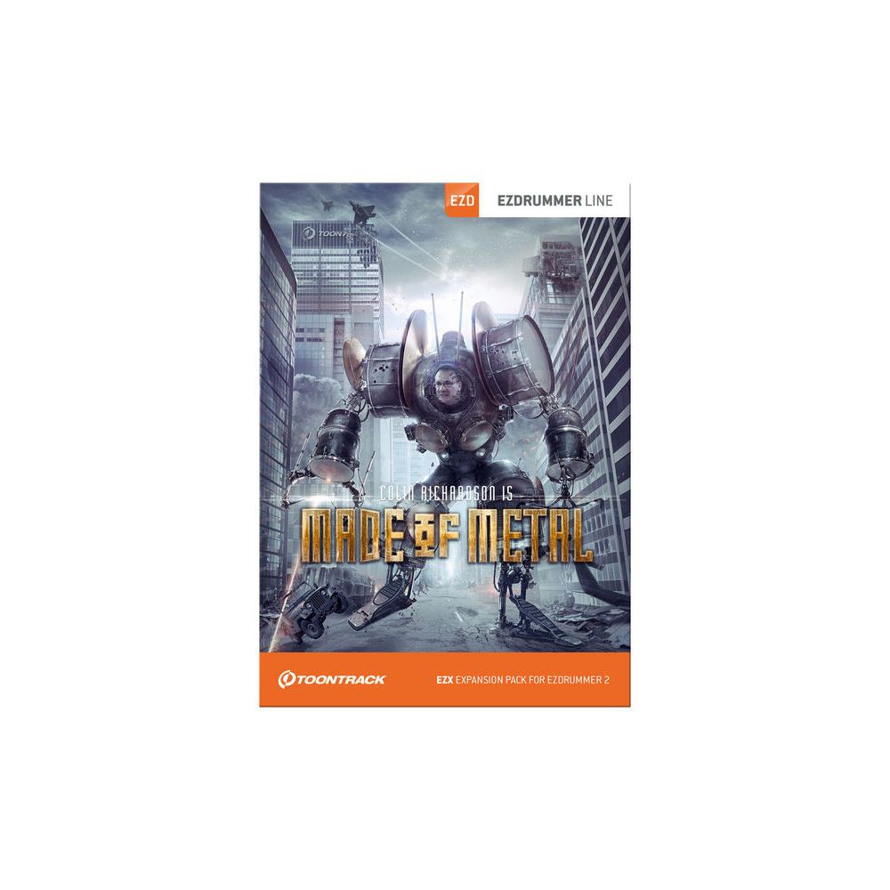 Toontrack EZX Made of Metal – Thomann Ireland