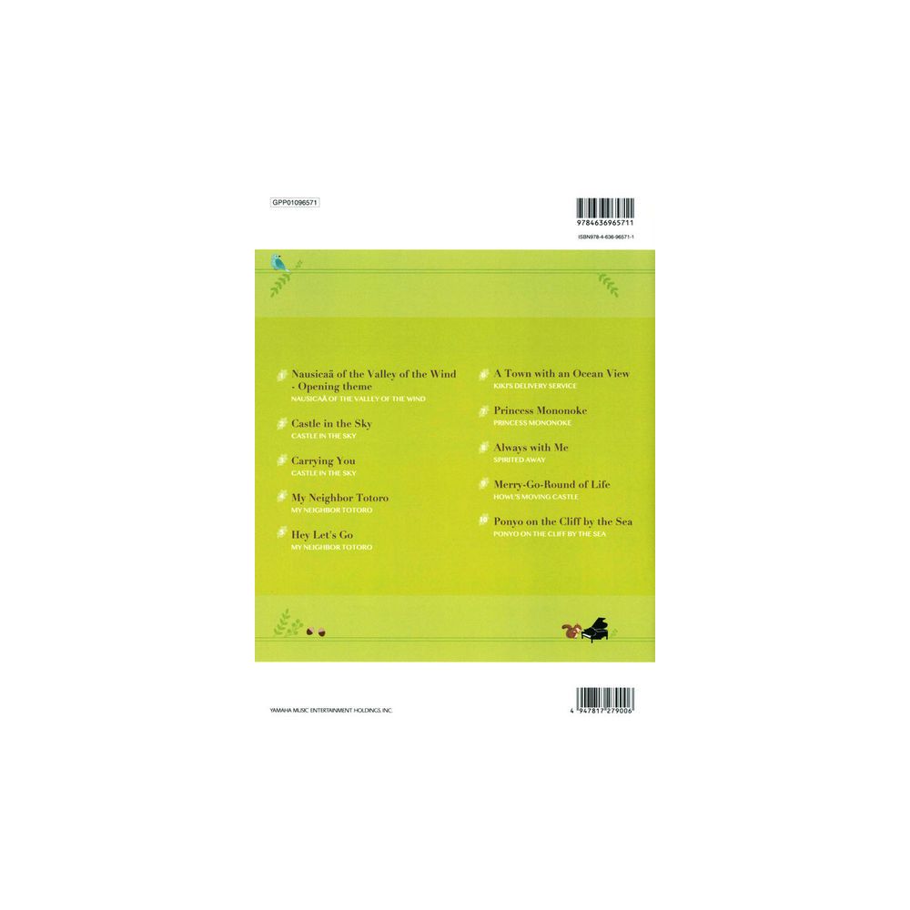 Yamaha Music Entertainment  Studio Ghibli Best Hits Advanc – Thomann Ireland
