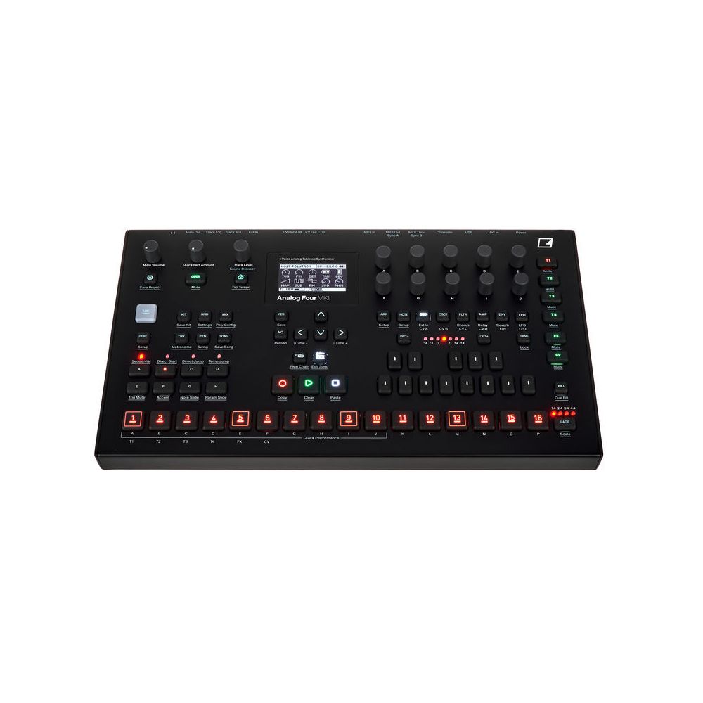 Elektron Analog Four MKII Black – Thomann Ireland