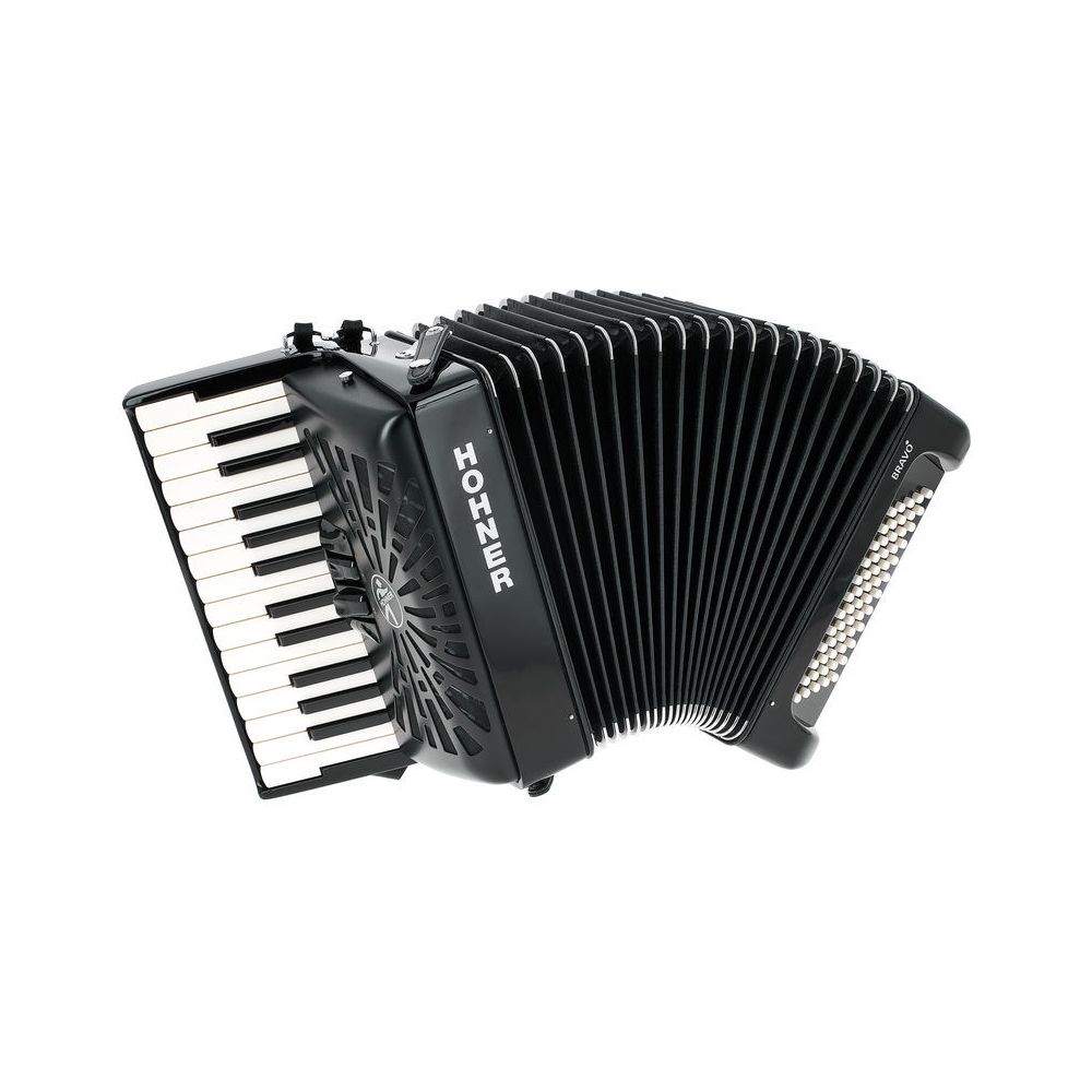 Hohner Bravo II 60 Black silent key – Thomann Ireland