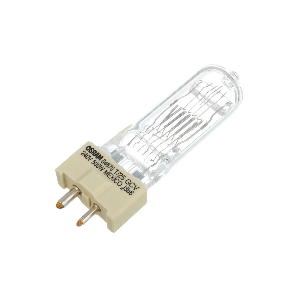 Osram T25 64670 500W GY9.5 240V – Thomann Ireland