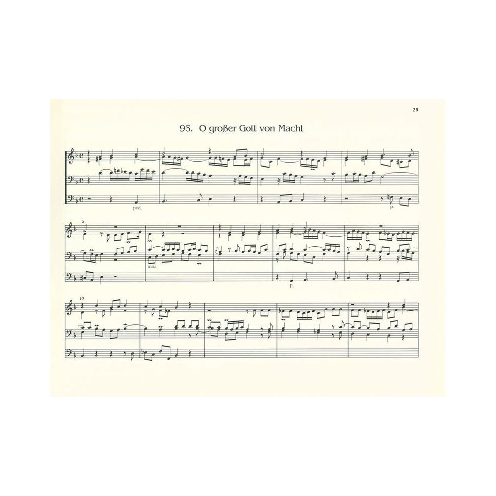 Breitkopf & Härtel Walther Sämtliche Orgelwerke 4 – Thomann Ireland