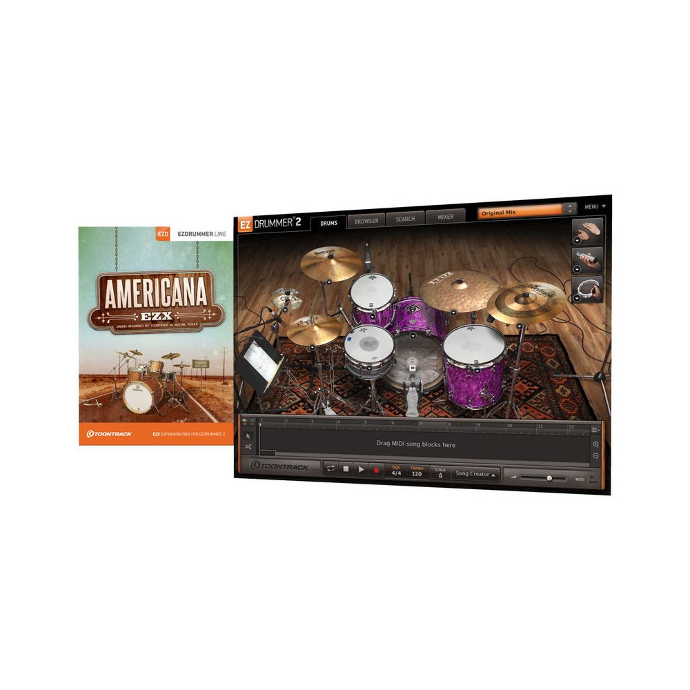 Toontrack EZX Americana – Thomann Ireland