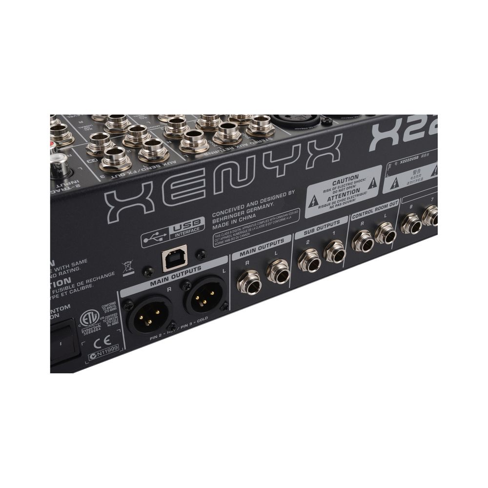 Behringer Xenyx X2222USB HP Bundle – Thomann Ireland