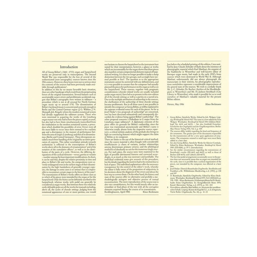 Breitkopf & Härtel Böhm Sämtliche Orgelwerke – Thomann Ireland