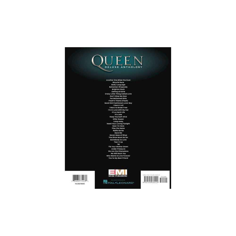 Hal Leonard Queen Deluxe Anthology – Thomann Ireland