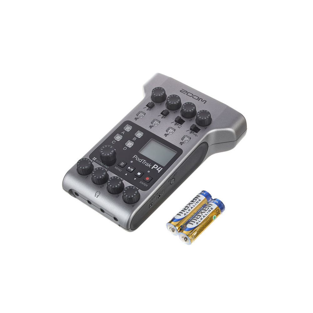 Zoom PodTrak P4 Podcast Mic Set – Thomann Ireland