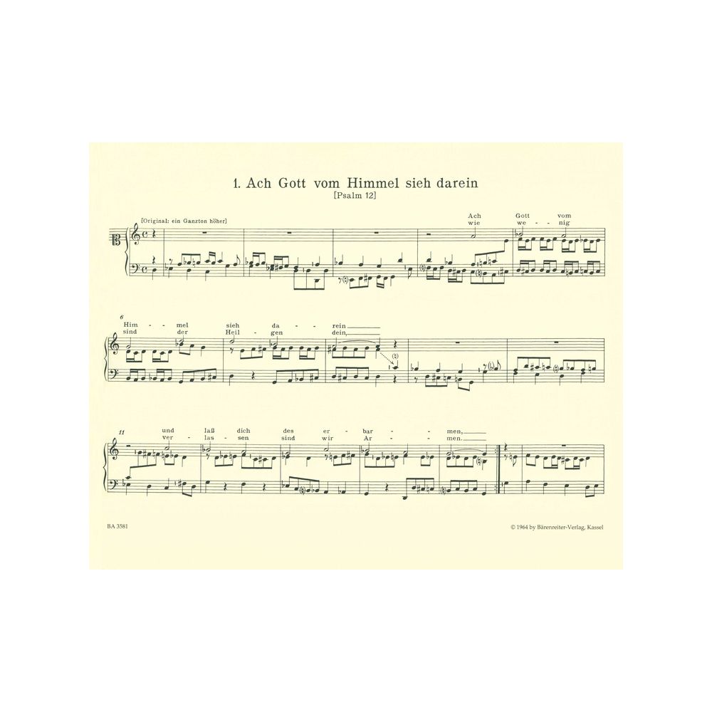 Bärenreiter Telemann Orgelwerke 1 – Thomann Ireland