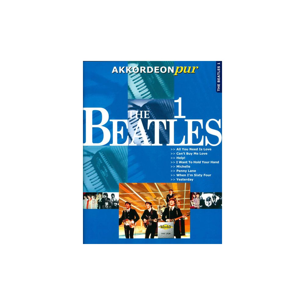 Holzschuh Verlag Akkordeon Pur Beatles 1 – Thomann Ireland