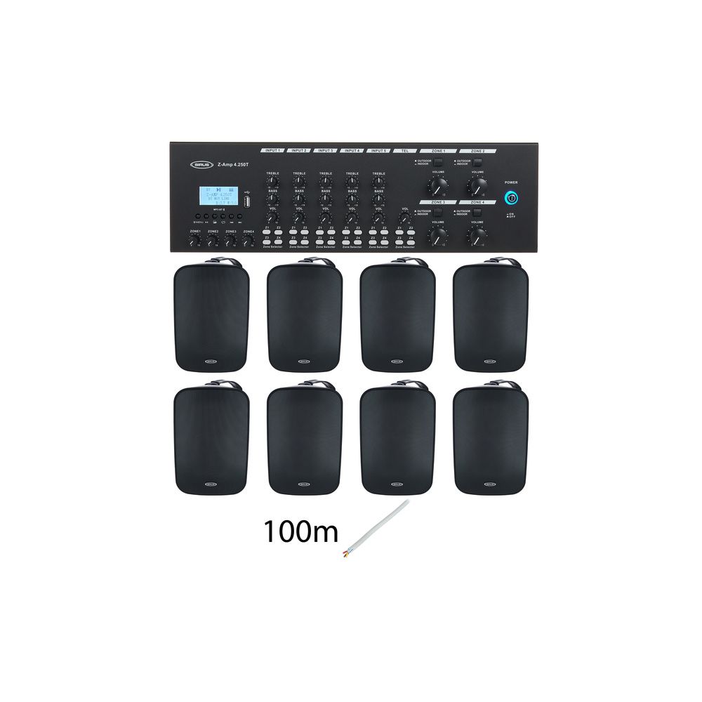 Sirus 4room Bundle L black – Thomann Ireland