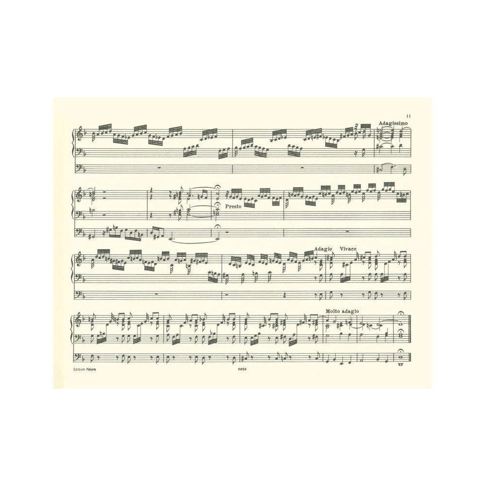 Edition Peters Bach Toccata Und Fuge BWV 565 – Thomann Ireland
