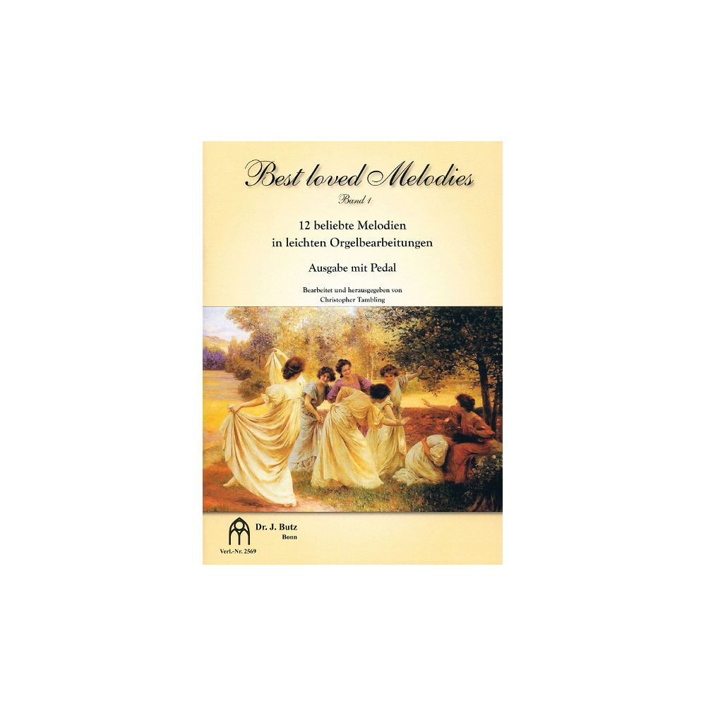 Dr. J. Butz Musikverlag Best Loved Melodies 1 Organ – Thomann Ireland