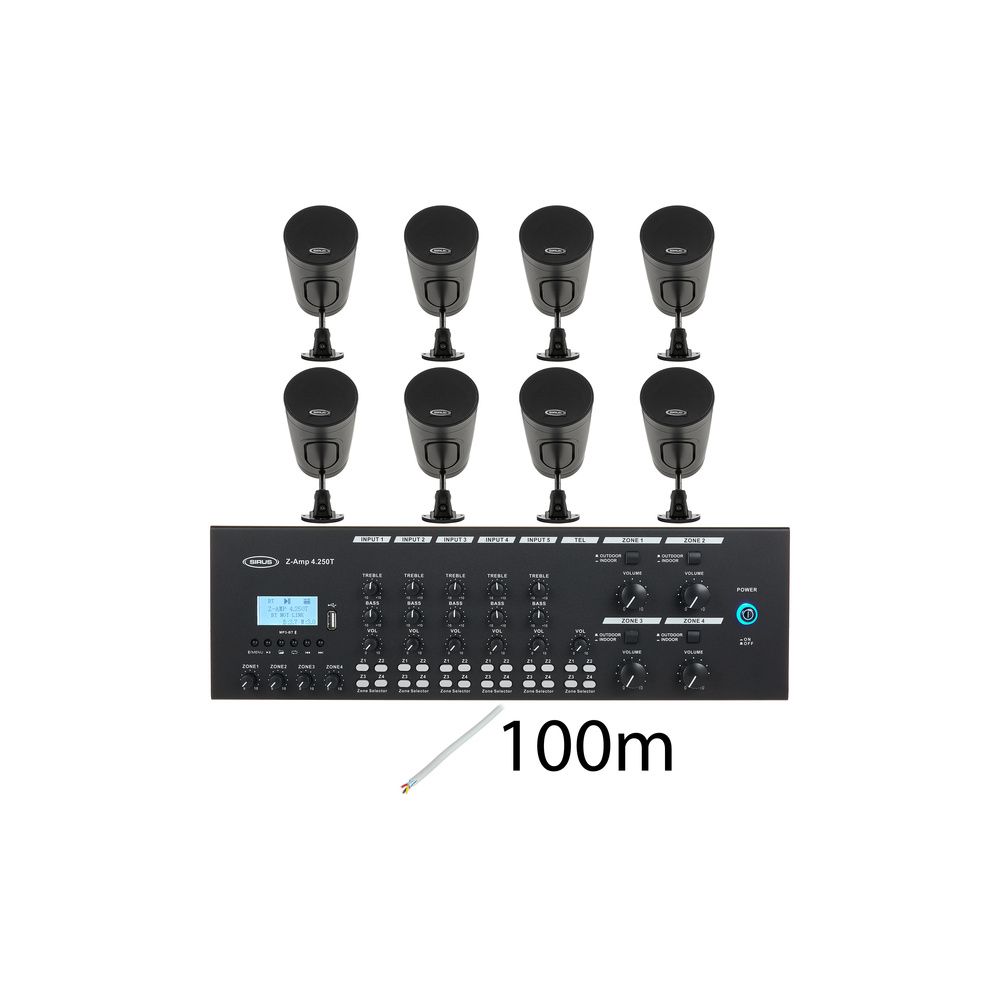 Sirus 4zone Drop Bundle S black – Thomann Ireland