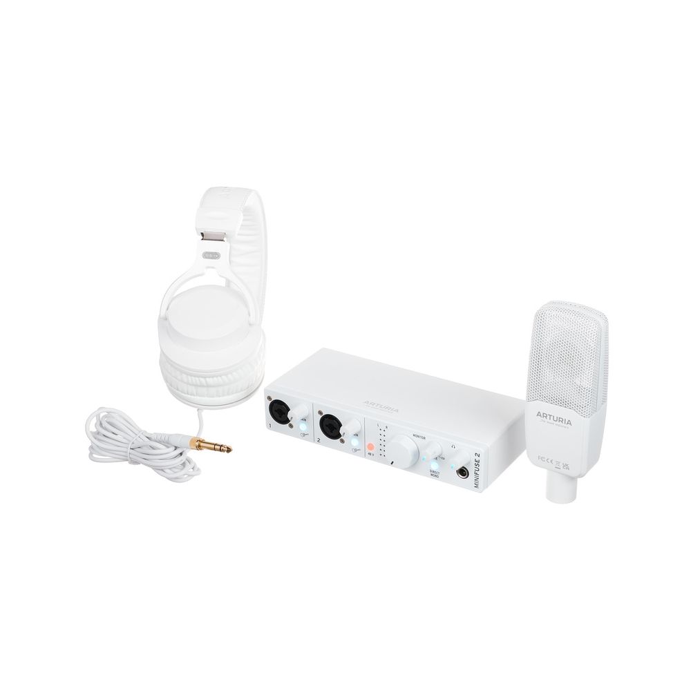 Arturia MiniFuse Recording Pack White – Thomann Ireland