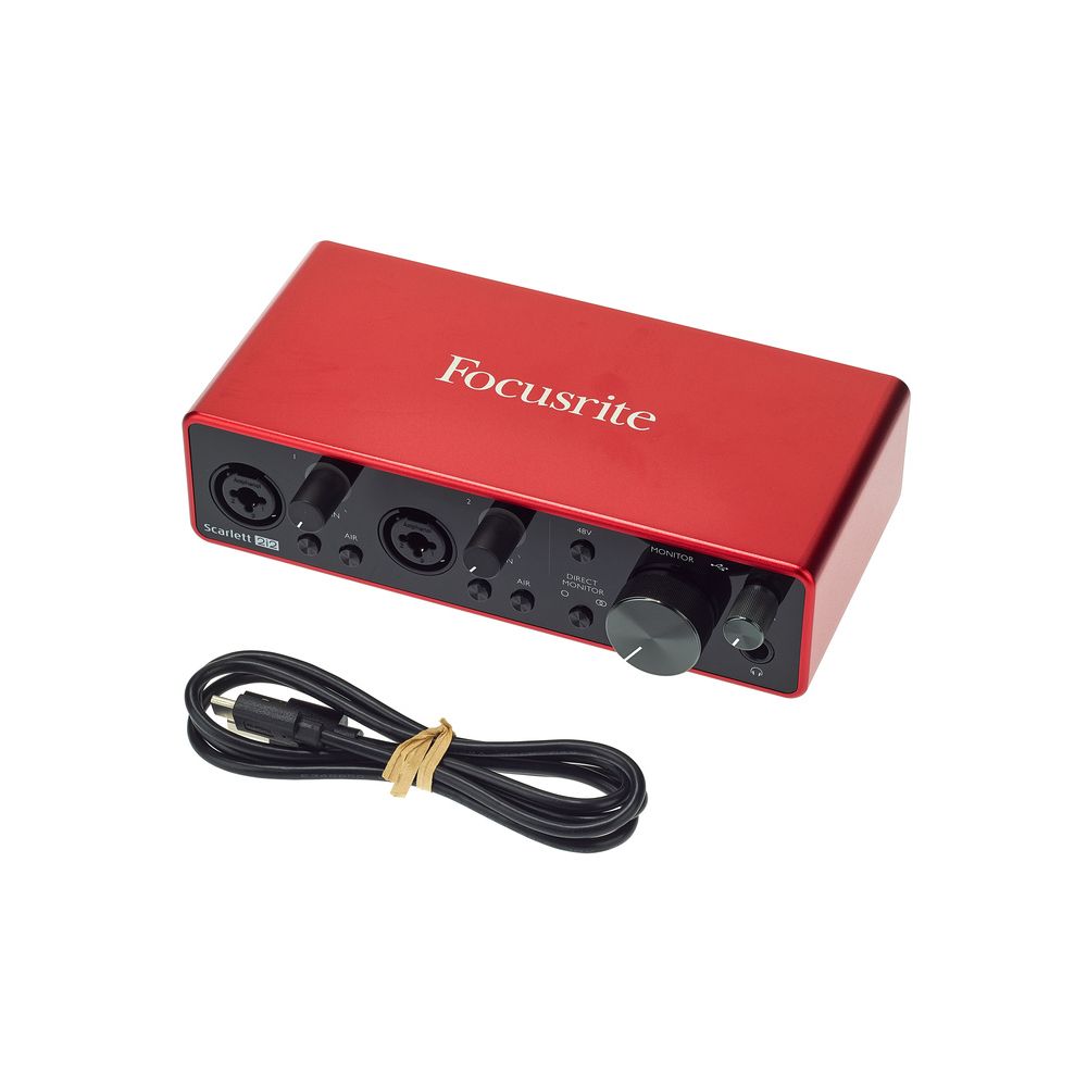 Focusrite Scarlett 2i2 3rd Headphone Bdl – Thomann Ireland