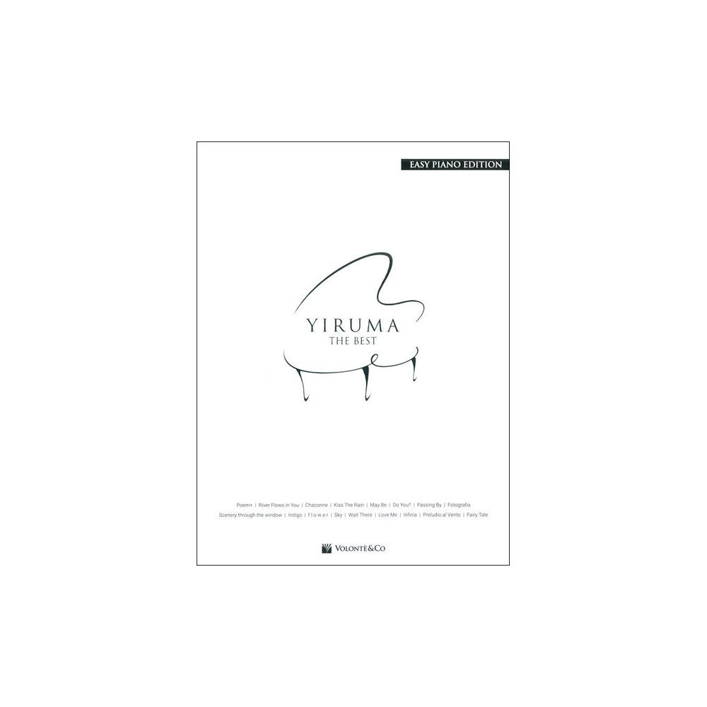 Volonte & Co The Best of Yiruma Easy Piano – Thomann Ireland